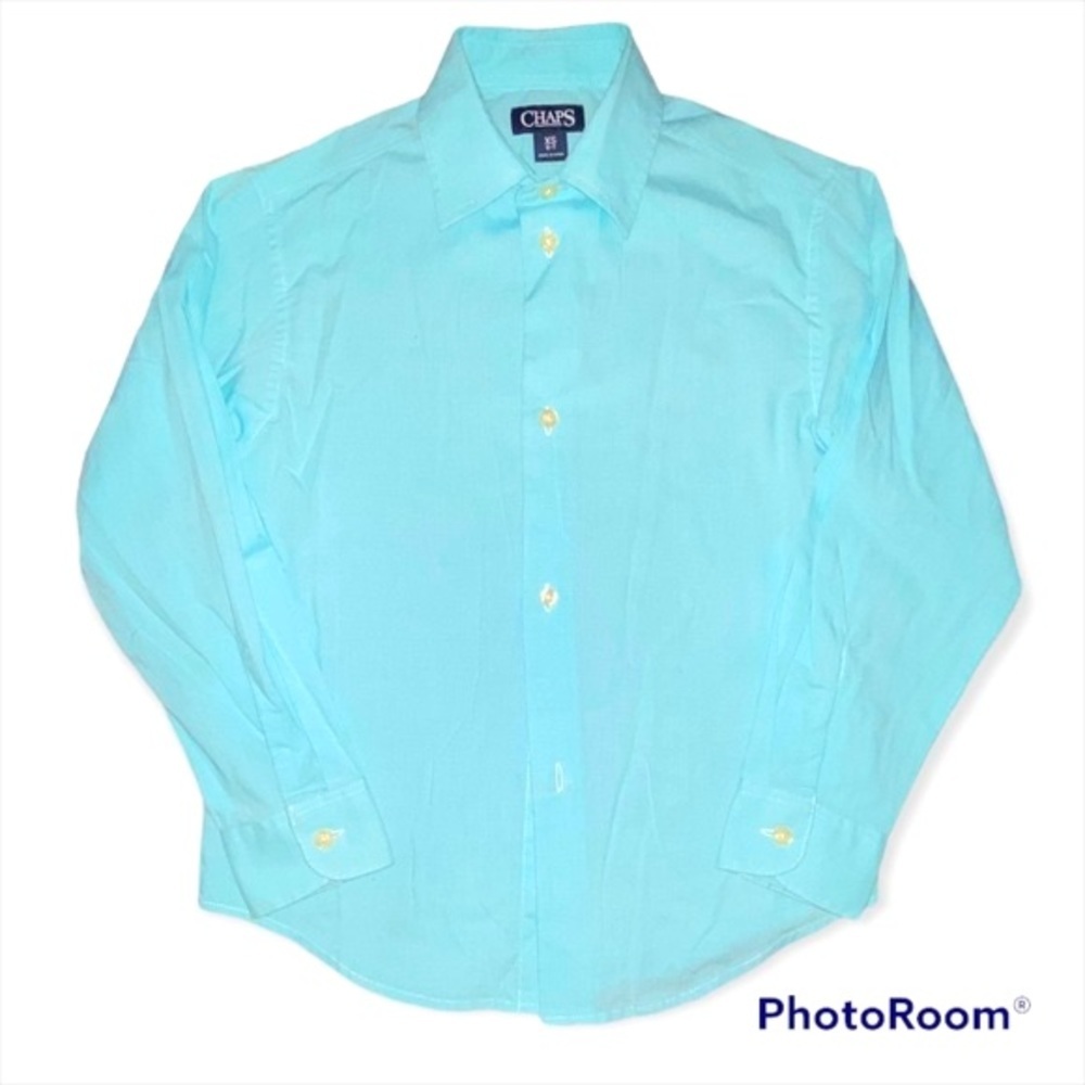 NWOT Chaps Boys Long Sleeve Button Down Size XS (6-7)